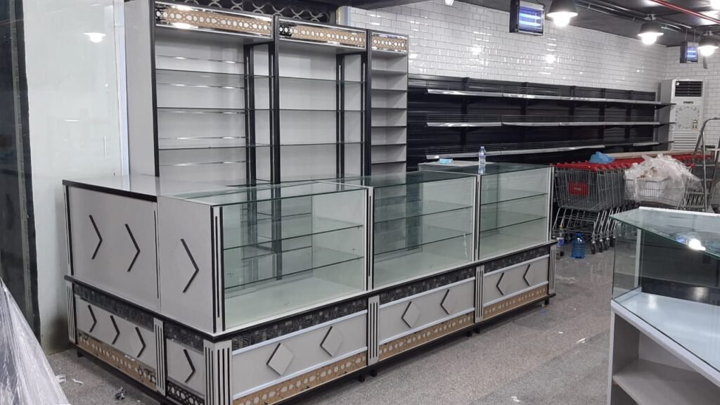 تصنيع ديكورات عرض الجوالات والهواتف المحمولة | مؤسسة الوسام المرئي للديكور